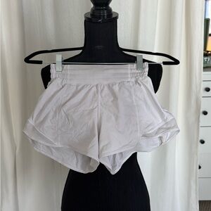 lululemon athletica White Hotty hot Shorts